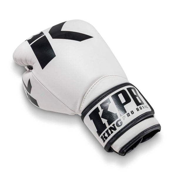 King Pro Boxing Boxhandschuhe BGK1 – Weiß/Schwarz