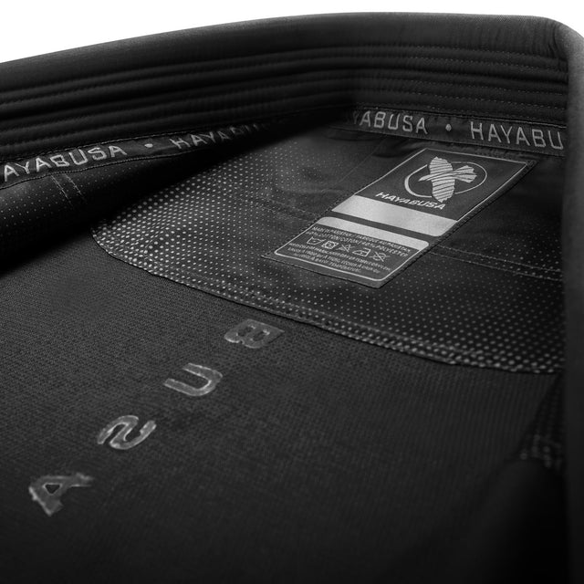 Hayabusa BJJ-Gi Jacke Core Lightweight – Schwarz