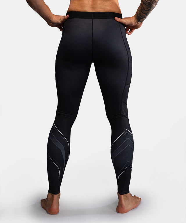 Venum Kompressionsshorts Streamline – Schwarz/Weiß