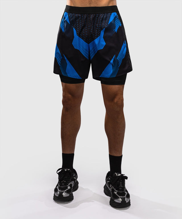 Shorts de compression Venum No-Gi 6.0 – Noir/Bleu