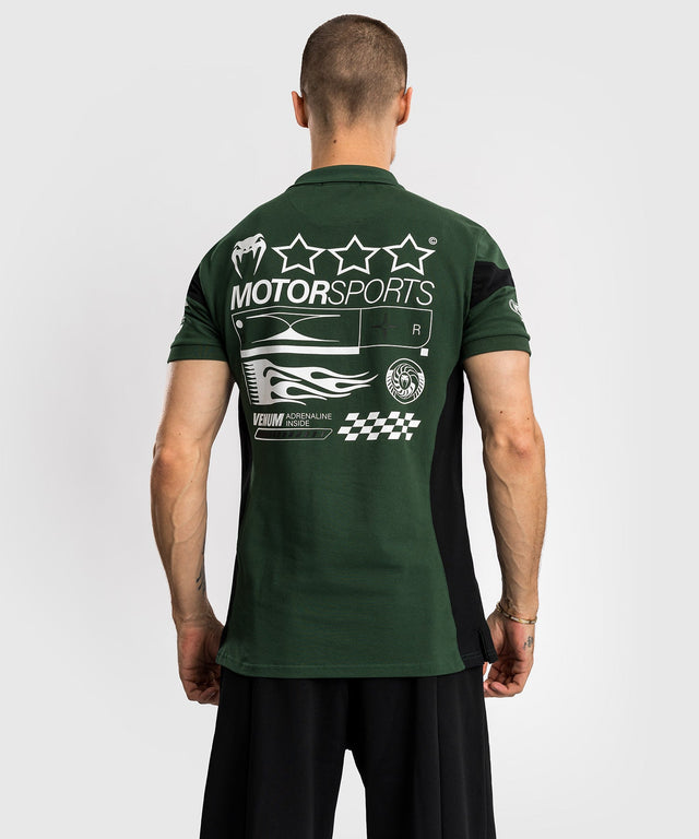 Venum Motorsport Polo – Tiefgrün