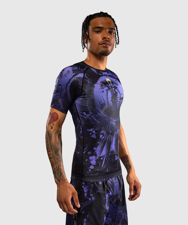 Rashguard Venum x Jujutsu Kaisen Gojo – Manches courtes – Violet