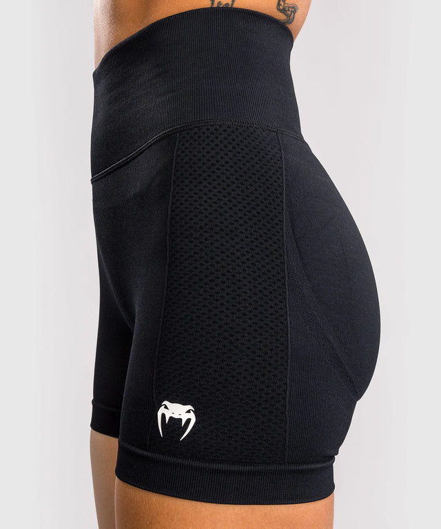 Venum Damen Sculpt Kompressionsshorts - Schwarz/Weiß