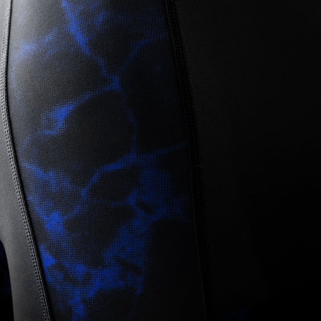 Shorts de compression BJJ Hayabusa x UFC Femme – Noir/Bleu