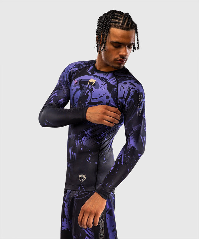 Venum Rashguard Lange Ärmel Gojo Jujutsu Kaisen – Lila