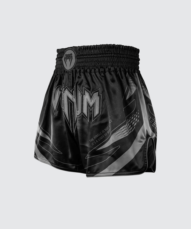 Venum Muay Thai Shorts Amazonia Reborn – Black/Grey