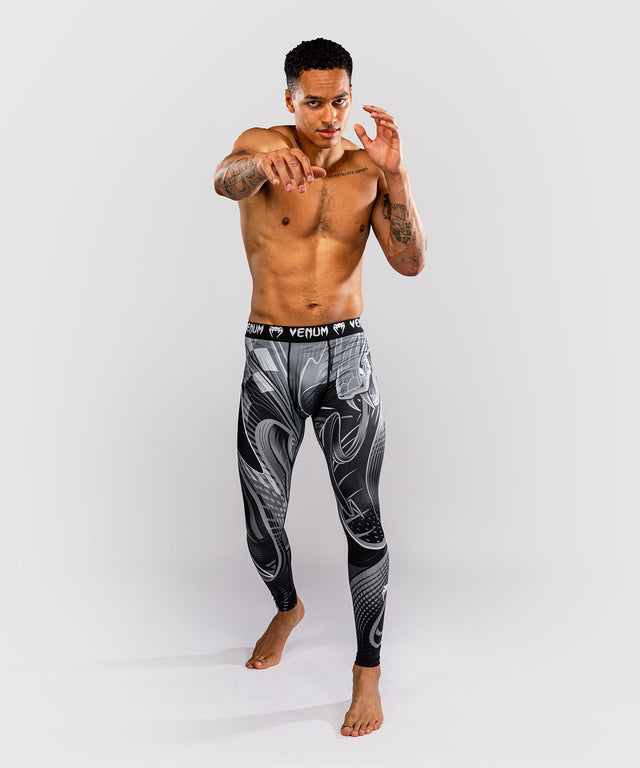 Venum Compressie Shorts Crimson Viper 2.0 - Zwart/Grijs