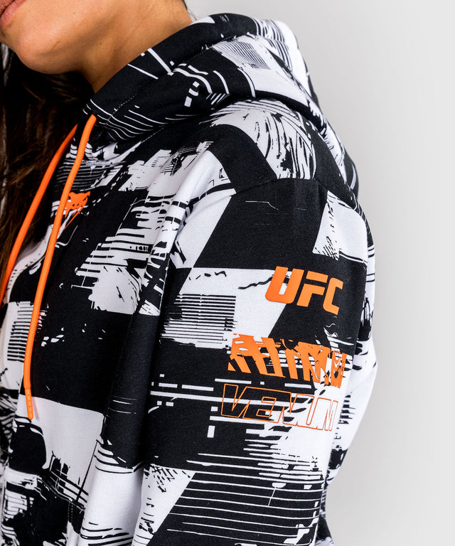 Felpa con cappuccio Venum UFC Zenith da donna – Bianco