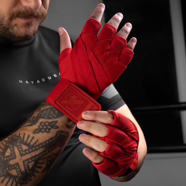 Hayabusa Handwraps Knuckle Guard – Rot