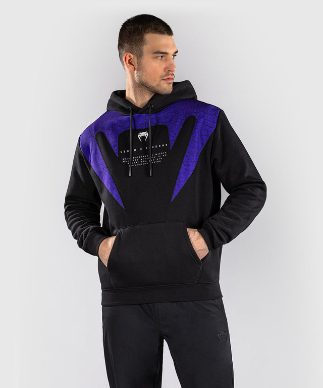 Venum Hoodie x TEKKEN 8 Kazuya – Schwarz/Lila
