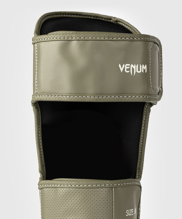 Venum Shin Guards Impact Evo Scales – Army Green