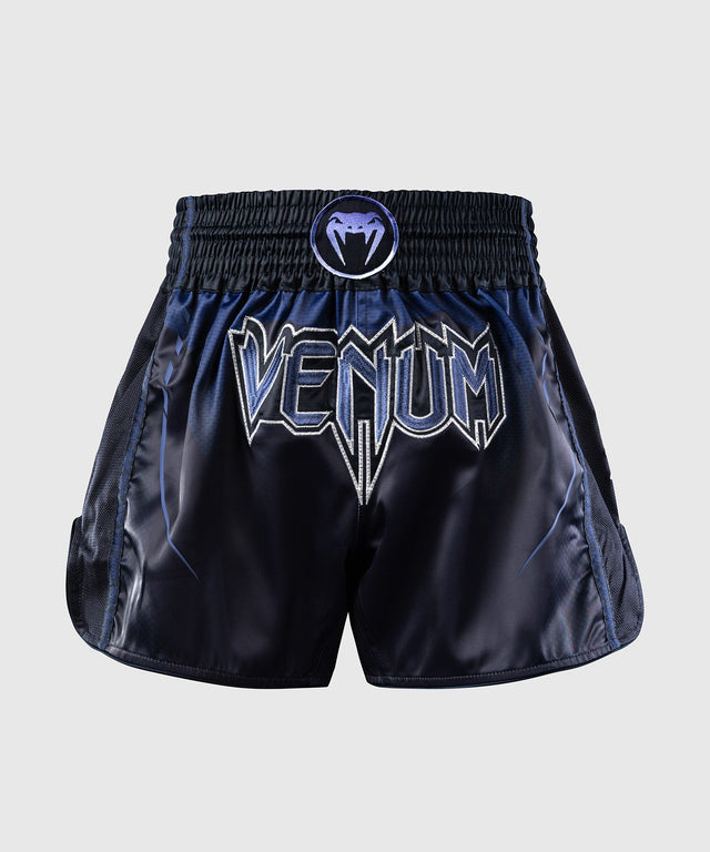 Pantalones de Muay Thai Venum G-Core – Azul marino/Blanco