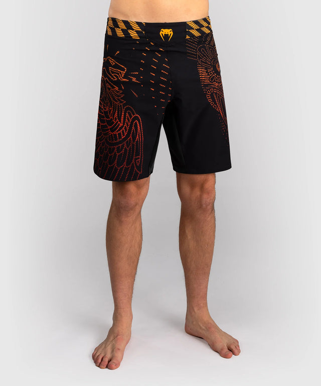 Venum MMA Shorts Quetzal Fury - Zwart/Rood/Goud