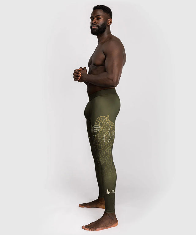 Venum Spats Serpenti - Khaki Green