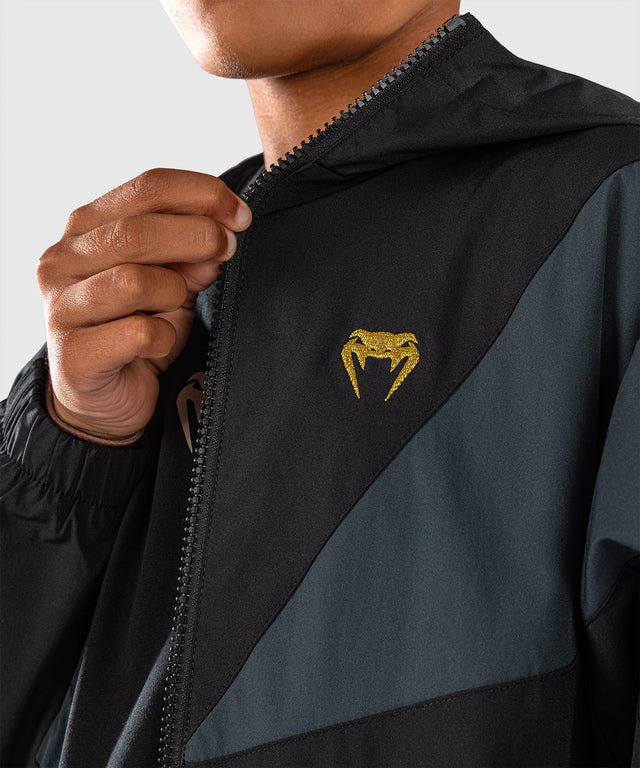 Chaqueta de entrenamiento Venum Vectra Niños – Negro/Oro