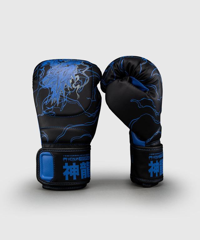 Venum Thunder Dragon Boxing Gloves – Black/Royal Blue