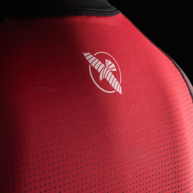 Hayabusa Rashguard Pro Ranked Kurzarm Damen – Schwarz