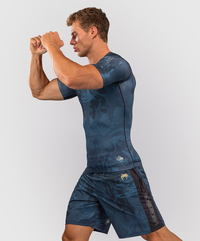 Rashguard Venum Fushiguro Manches Courtes – Bleu
