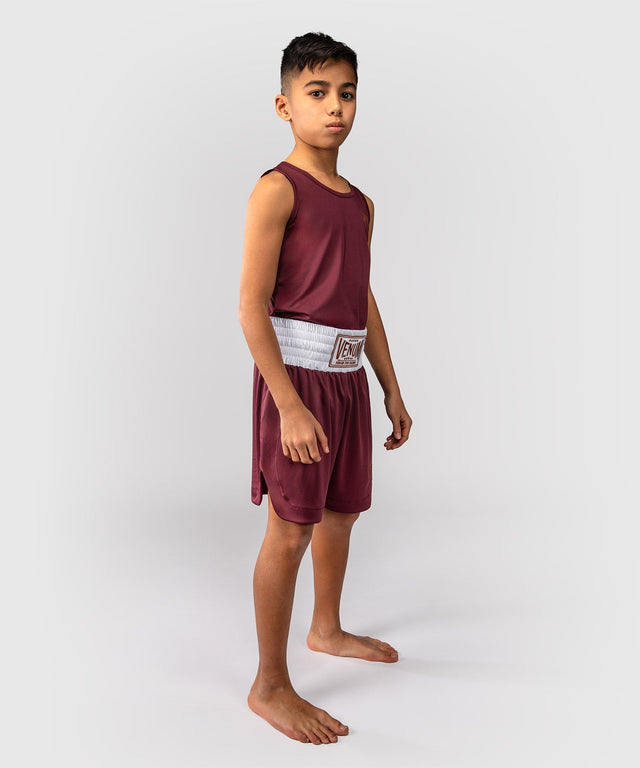 Venum Boxhosen Classic Kinder – Bordeaux