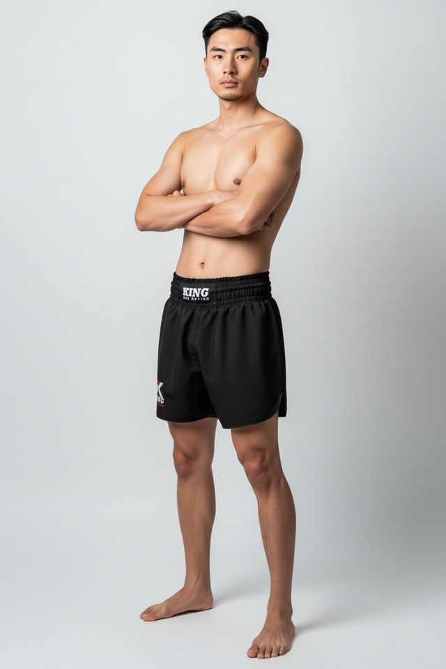 Pantalones de MMA King Pro Boxing Stormking Basic – Negro