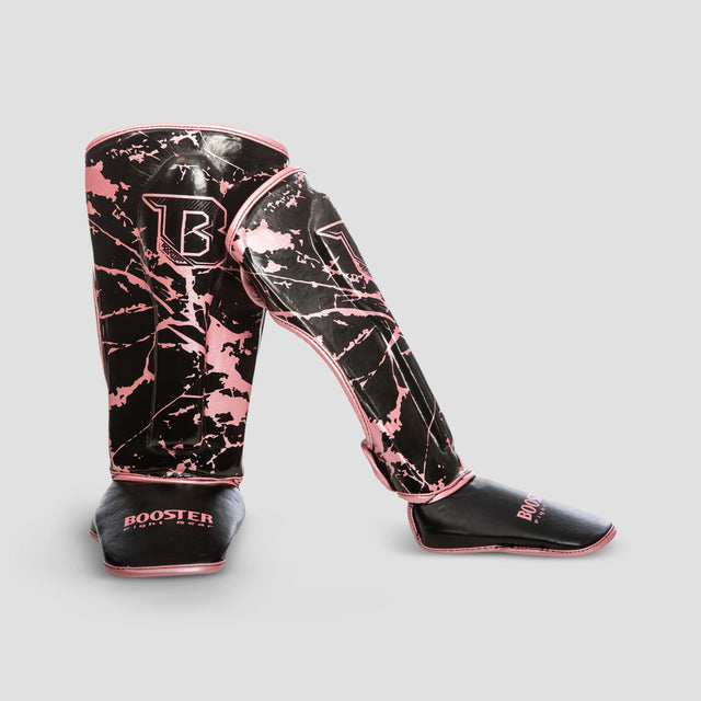 Protège-tibias Booster SG Marble Enfant – Rose