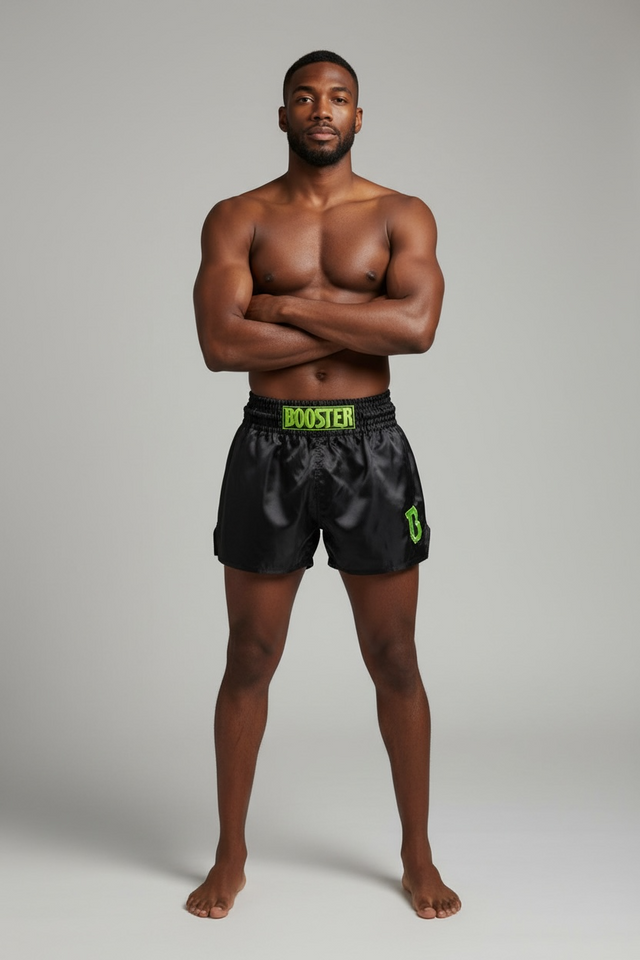Pantalones de Muay Thai Booster TBT Core – Negro