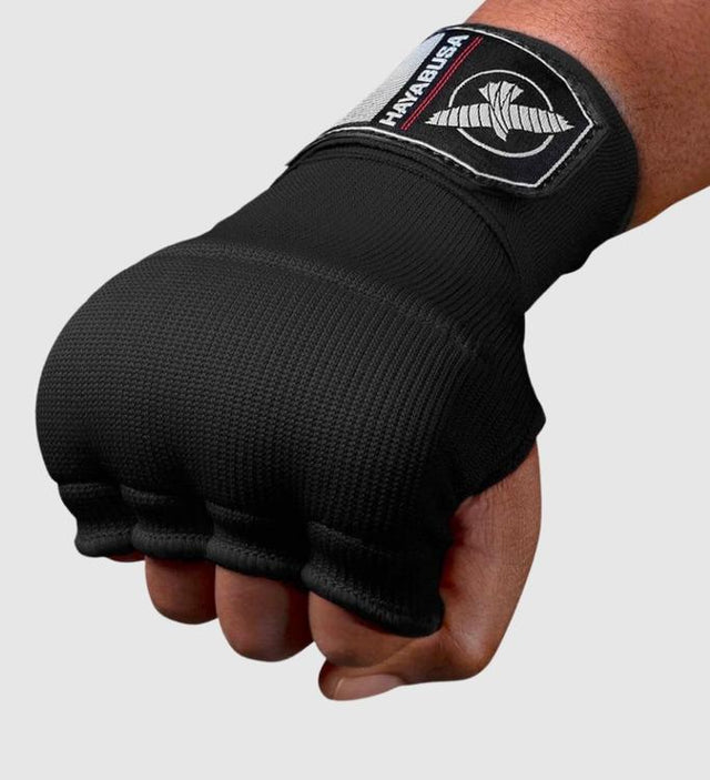 Sous-gants Hayabusa Quick Gel – Noir – Bandes de boxe