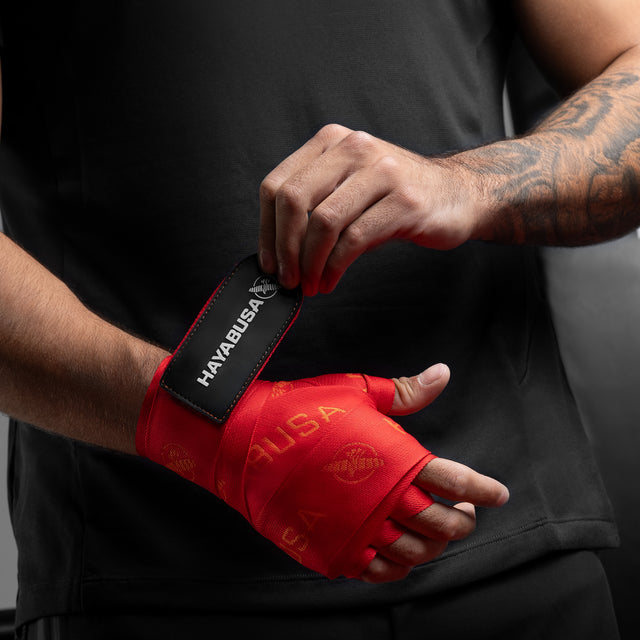Hayabusa Bandages Deluxe - Rood