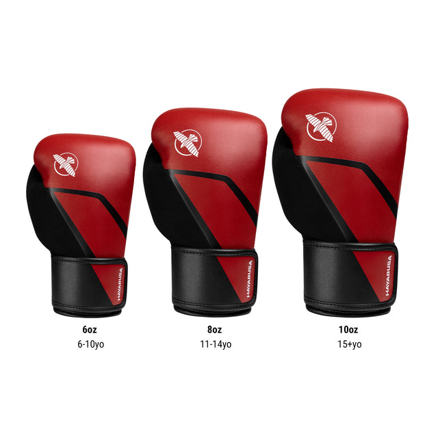 Guantoni da boxe Hayabusa E1 – Rosso/Nero