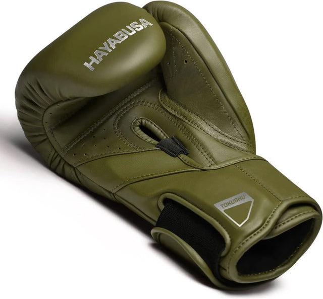 Guantes de boxeo Hayabusa T3 Kanpeki – Verde oliva