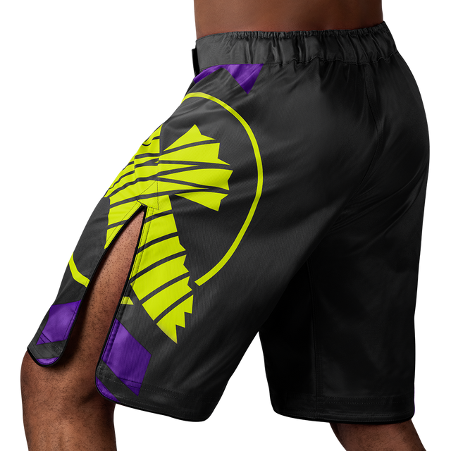 Hayabusa Icon MMA-Shorts – Schwarz/Neon