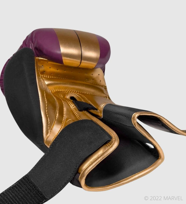 Hayabusa Boxhandschuhe Batroc – Lila/Gold/Schwarz – Boxhandschuhe