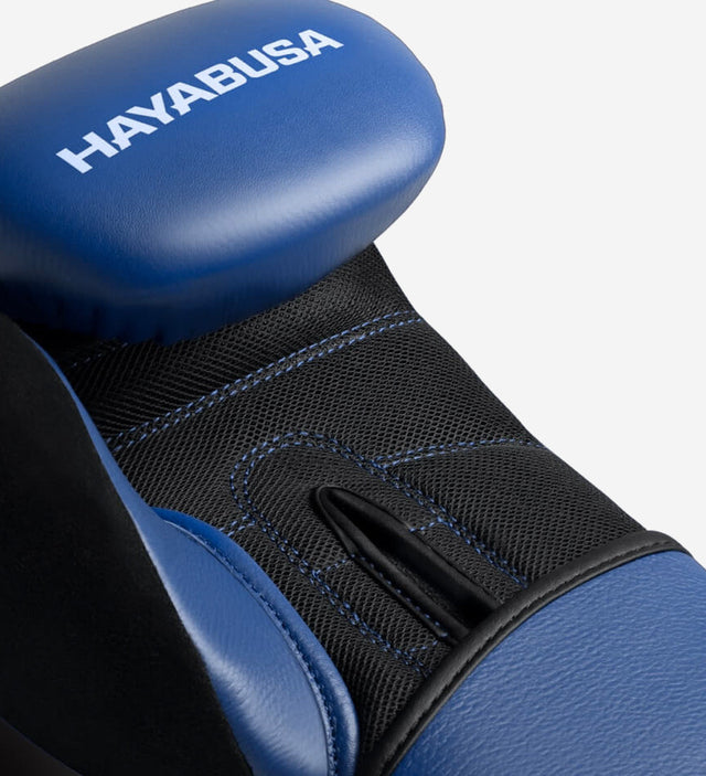Guantes de boxeo Hayabusa S4 de piel – Azul