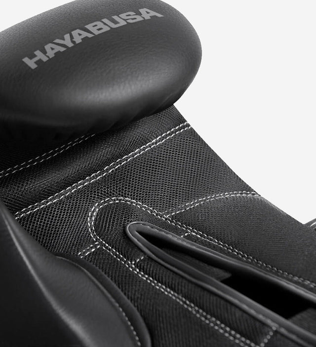 Guantoni da boxe Hayabusa S4 in pelle – Nero