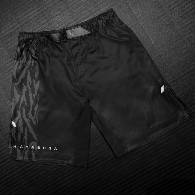 Hayabusa MMA-Shorts Apex Lang – Carbon Schwarz