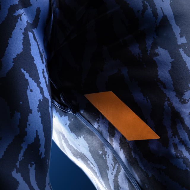 Rashguard Hayabusa Apex Manga Larga – Azul Oscuro