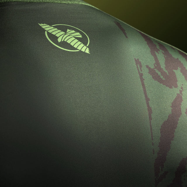 Rashguard Hayabusa Apex Maniche Corte – Verde Tattico