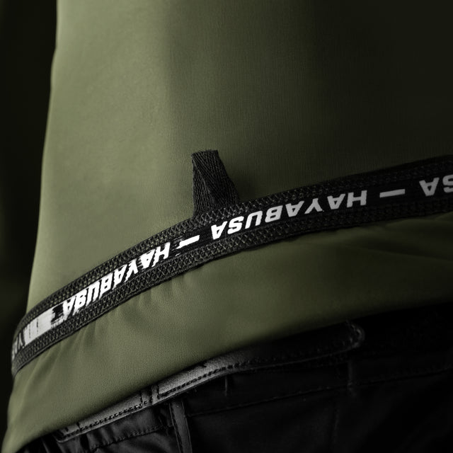 Rashguard Hayabusa Core Manga Larga – Verde Oscuro