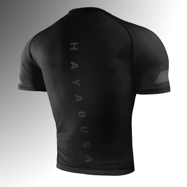 Rashguard Hayabusa Core Manga Corta – Negro