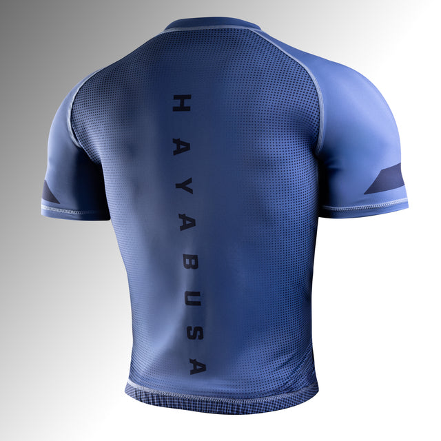 Hayabusa Rashguard Core Kurzarm – Blau