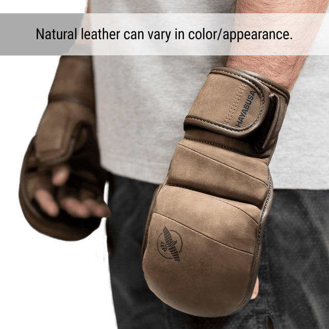 Gants de sparring MMA Hayabusa T3 LX Hybrid – Marron vintage