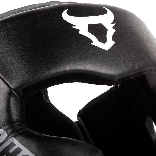 Caschi da boxe Ringhorns Charger – Nero/Grigio/Bianco