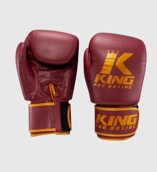 Gants de boxe King – Bordeaux/Or