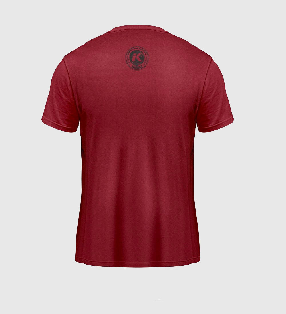 King Pro Boxing T-shirt Logo - Rood - T-Shirt