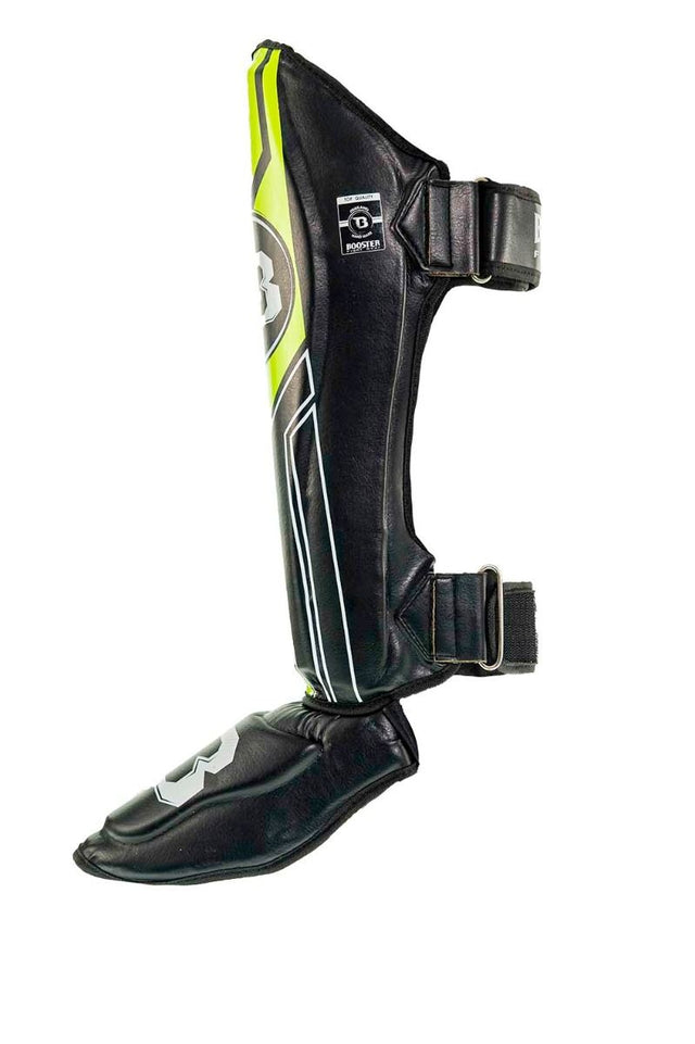 Espinilleras Booster V9 – Negro/Amarillo