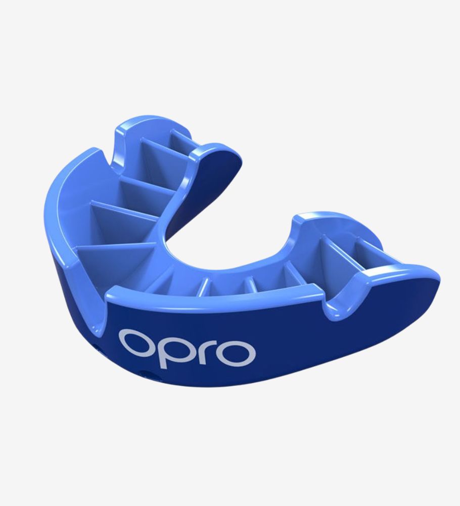 Opro Bitje Self-Fit ’Silver’ - Blauw - Gebitsbeschermers