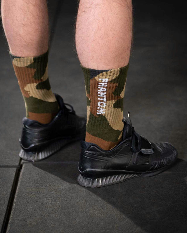 Phantom Athletics Sokken Performance - Woodland Camo