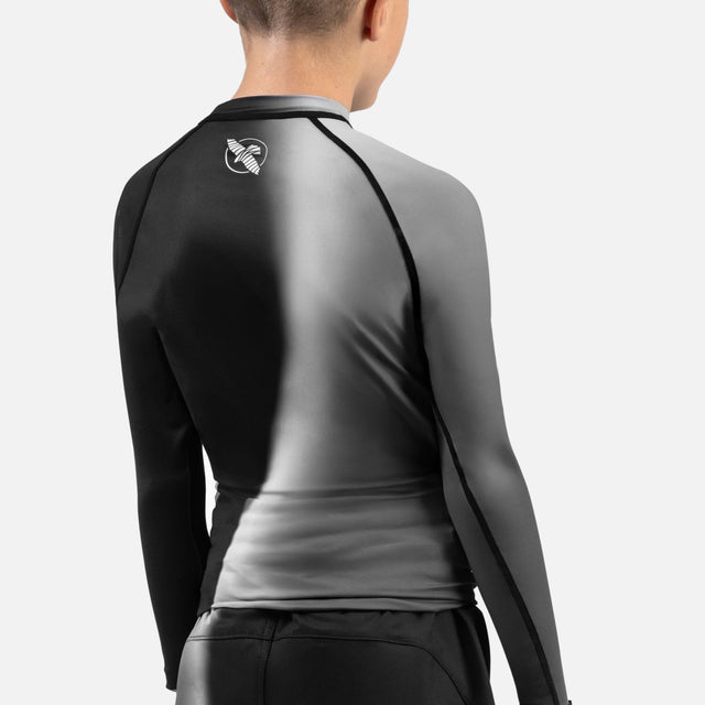 Hayabusa Rashguard Apex Nova Lange Ärmel Kinder – Schwarz