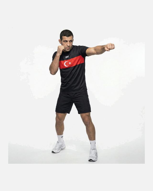 T-Shirt Phantom Athletics EVO+ Team Turkey – Nero
