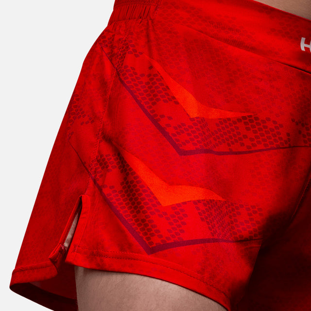 Shorts de Muay Thai Hayabusa Arrow – Rouge